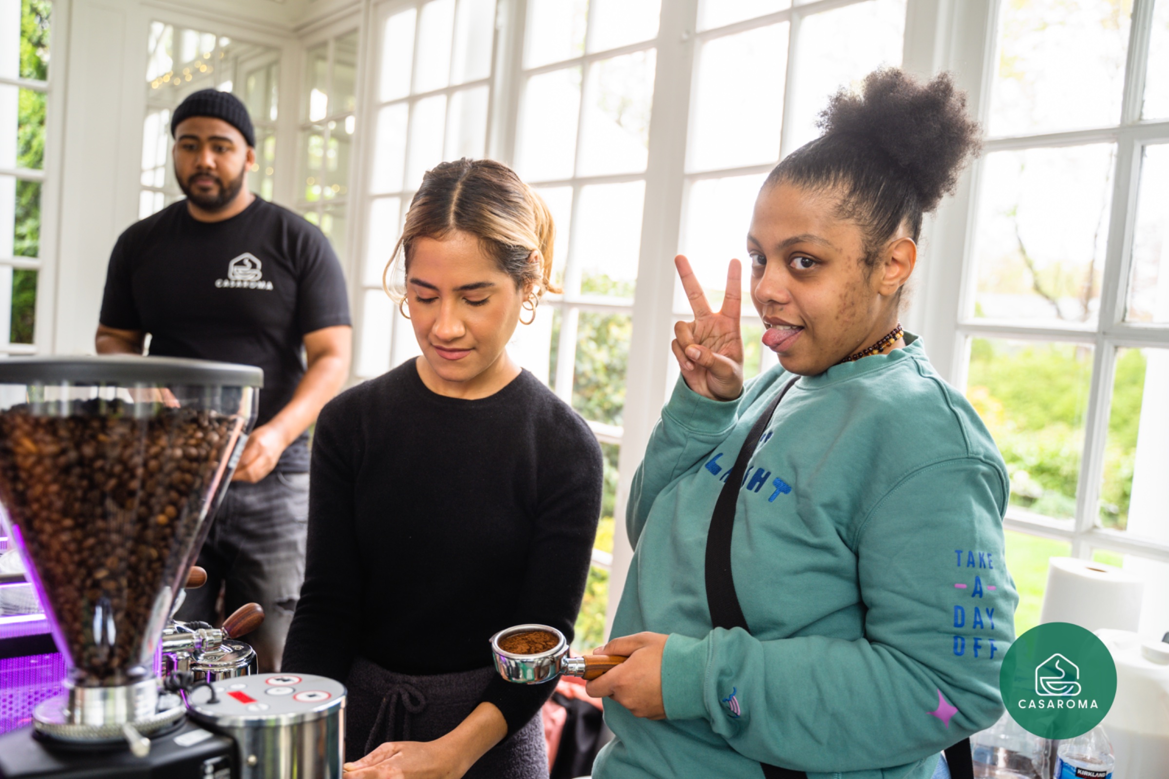 Casaroma Cafe’s First Pop-Up at CV Rich Mansion: A Rainy Day Success in White Plains!